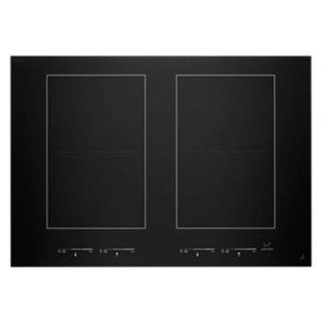 Jenn-Air - 30'' Induction Cooktop, Black, 4 Flexelements - Black