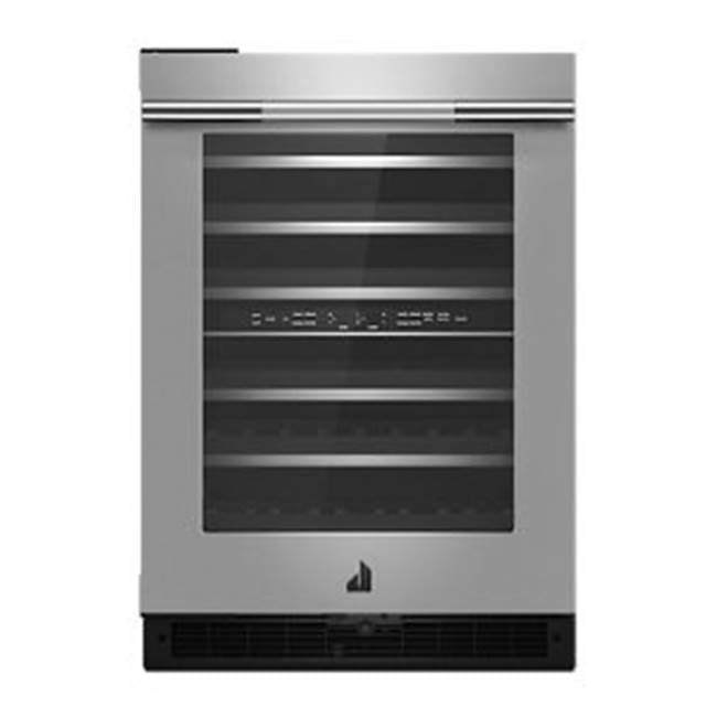 Jenn-Air - 24'' Wine Cellar, Rise Style, Dual Temp Zone, 6 Extendable Racks, Auto Defrost, Left Hinge, Flush Design