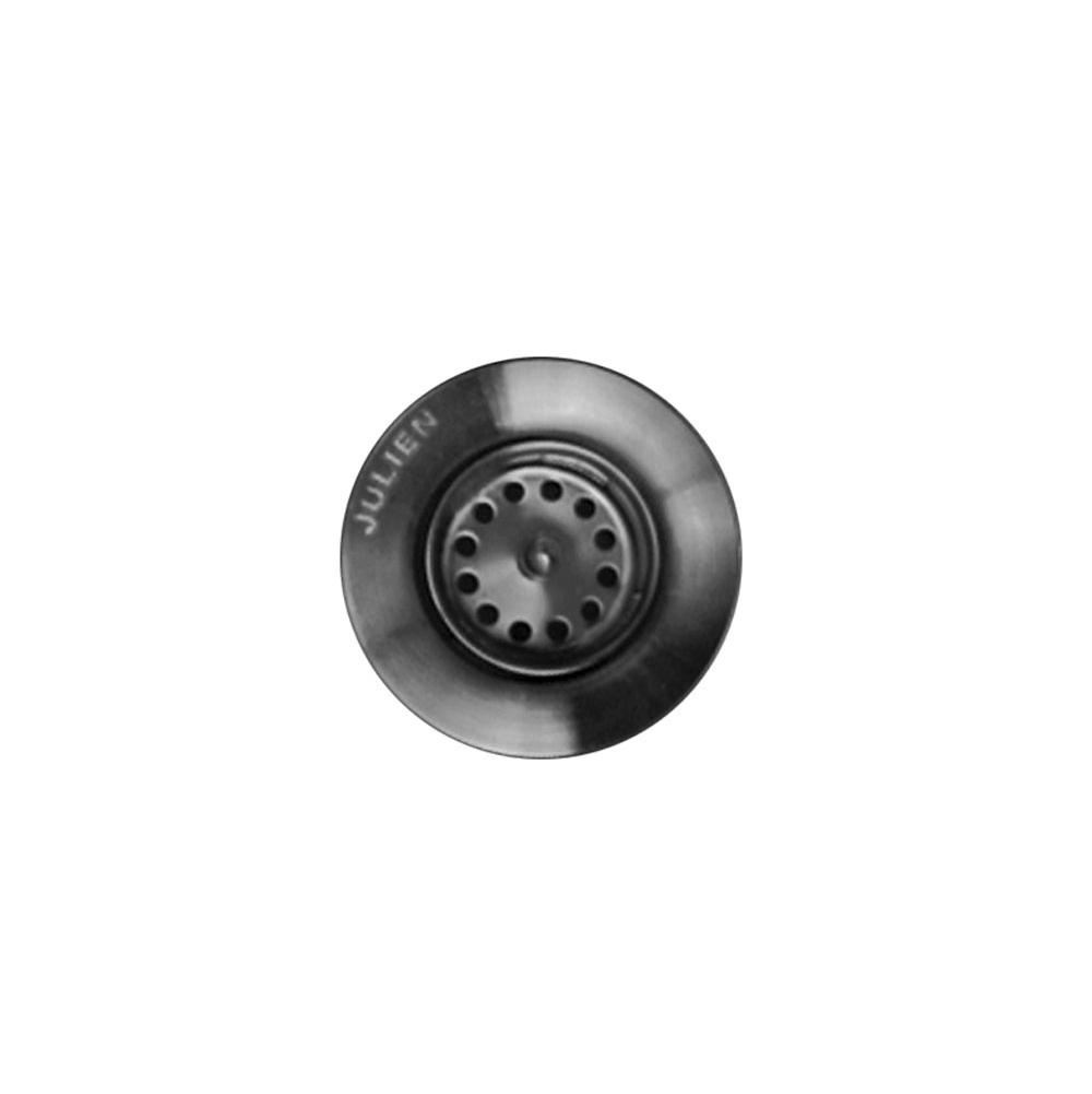 Home Refinements by Julien - Drain For Ss Sinks, Brushed Nickel, 2 - Brushed Nickel