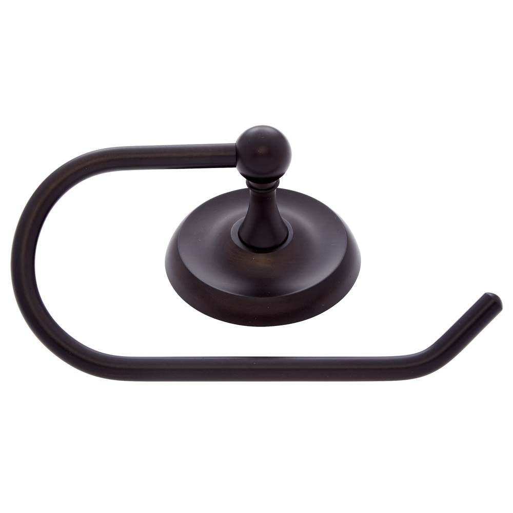 JVJ Hardware - Paramount Series Oil Rubbed Bronze Finish Euro Paper Holder C/S, Composition Solid Brass - Oil Rubbed Bronze