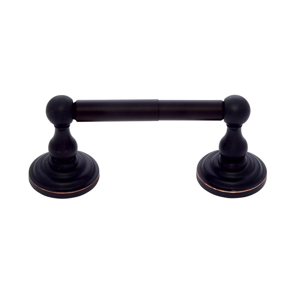 JVJ Hardware - Highland Series Oil Rubbed Bronze Finish Paper Holder C/S, Composition Zamac - Oil Rubbed Bronze