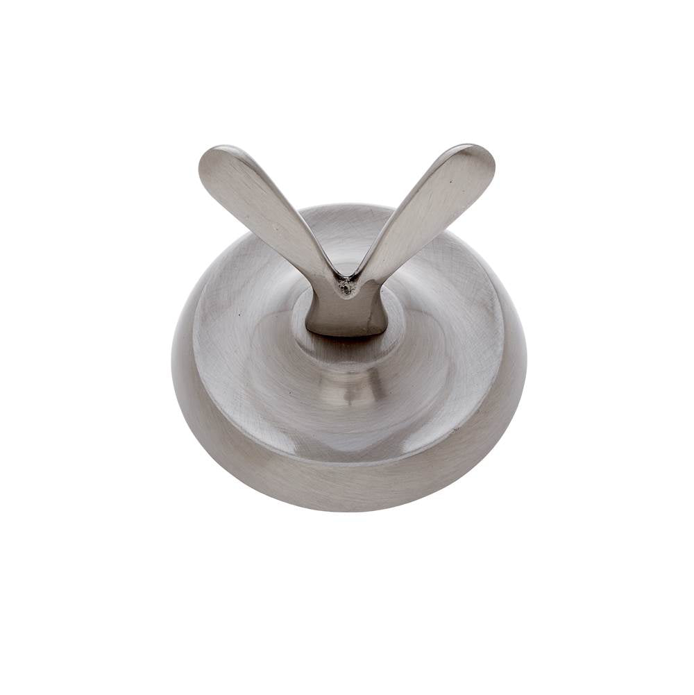 JVJ Hardware - Paramount Series Satin Nickel Finish Double Robe Hook C/S, Composition Solid Brass - Satin Nickel