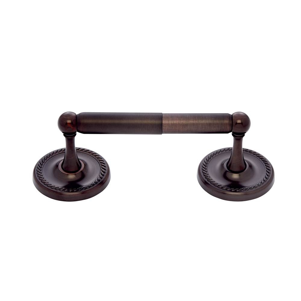 JVJ Hardware - Prestige Series Old World Bronze Finish Paper Holder C/S, Composition Solid Brass - Old World Bronze