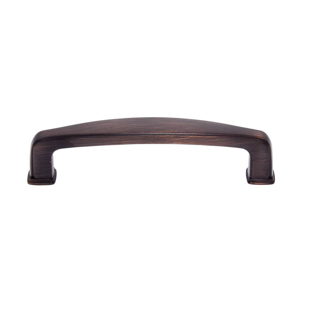 JVJ Hardware - Newport Collection Old World Bronze 96 mm c/c Traditional Pull, Composition Zamac - Old World Bronze