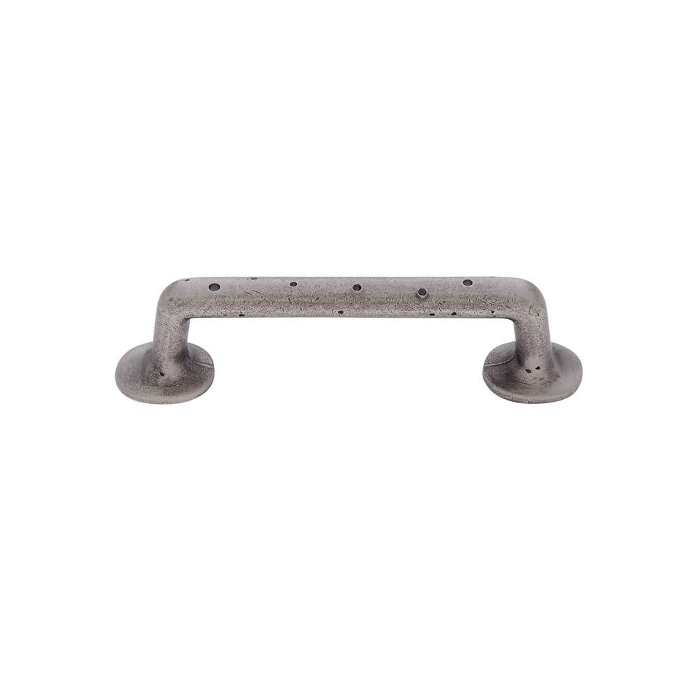 JVJ Hardware - Bedrock Collection Rustic Nickel Finish 4'' c/c Rustic Pull, Composition Zamac - Rustic Nickel
