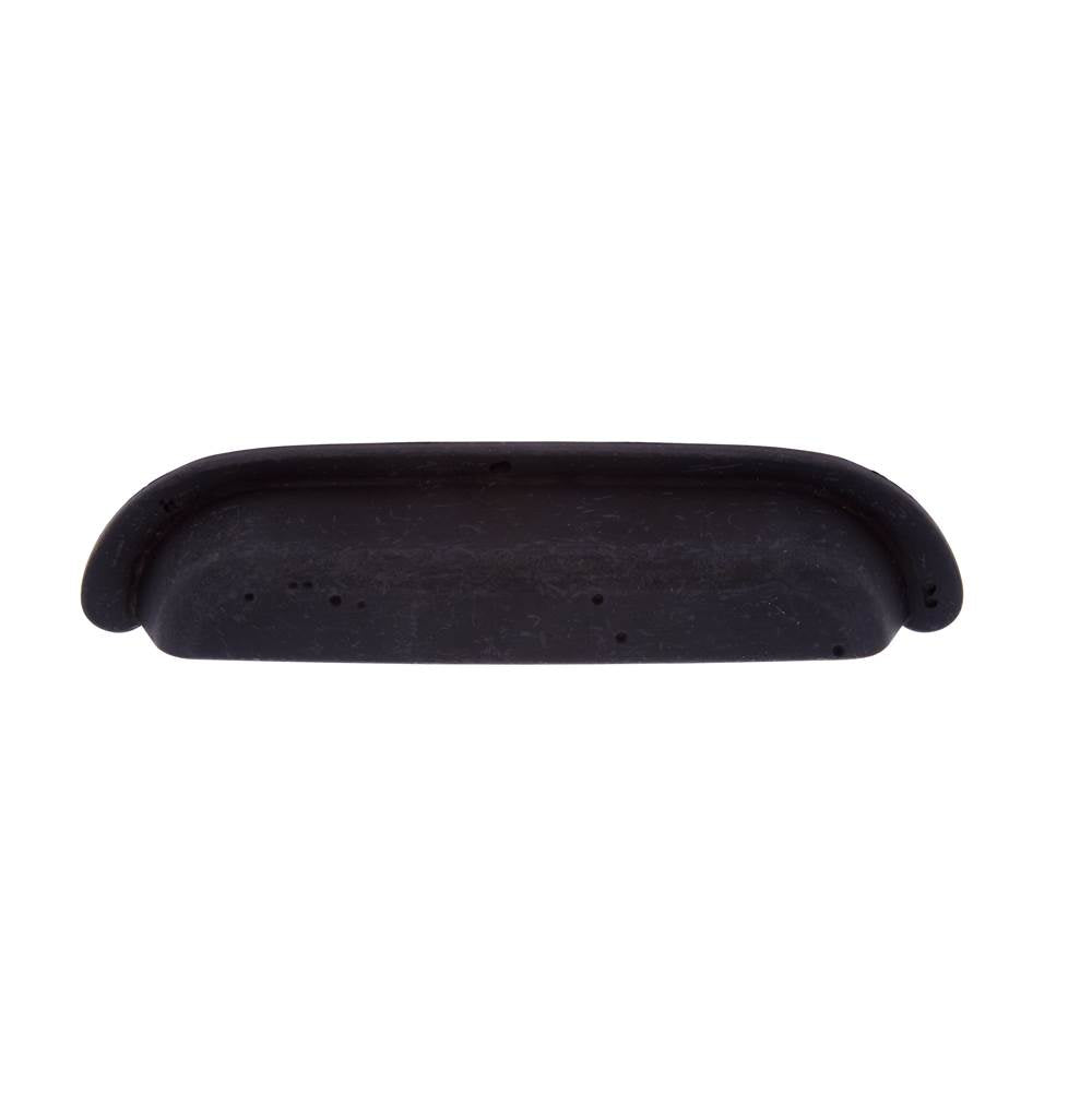 JVJ Hardware - Bedrock Collection Rustic Bronze 160 mm Rustic Round Cup Pull, Composition Zamac - Rustic Bronze