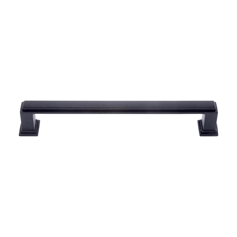 JVJ Hardware - Marquee Collection Oil Rubbed Bronze Finish 160 mm c/c Transitional Pull, Composition Zamac - Oil Rubbed Bronze