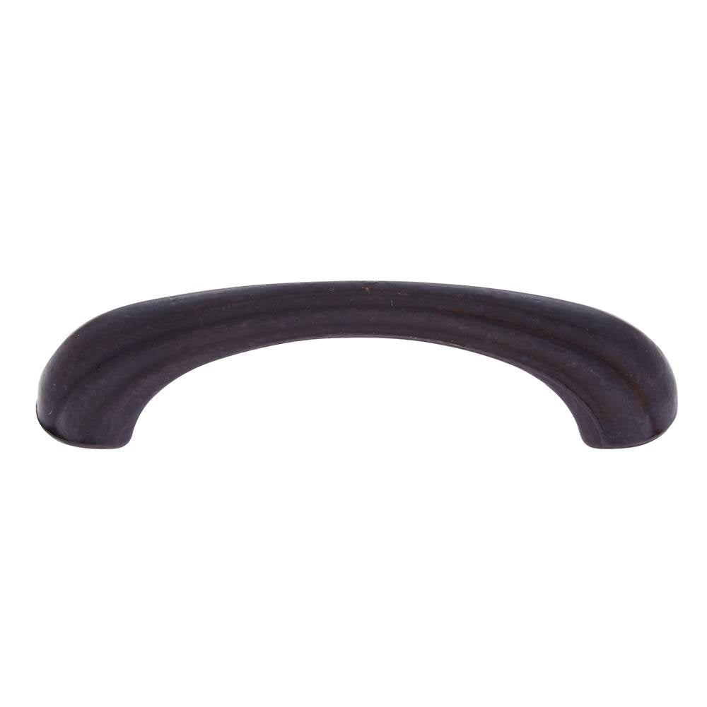 JVJ Hardware - Classic Collection Oil Rubbed Bronze Finish 3'' c/c Melon Pull, Composition Solid Brass - Oil Rubbed Bronze