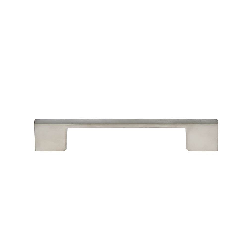 JVJ Hardware - Santorini Collection Satin Nickel Finish 96 mm c/c (136 mm OA) Thin Profile Contemporary Pull, Composition Zamac - Satin Nickel