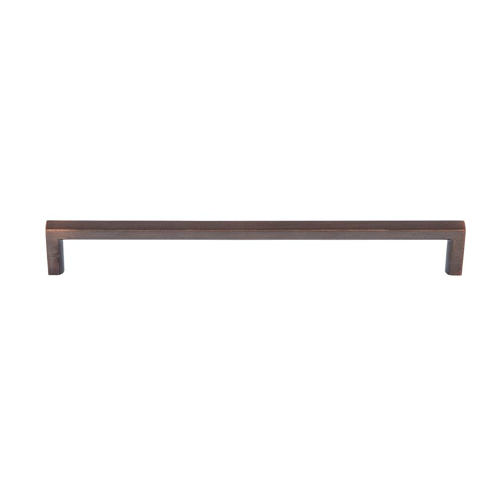 JVJ Hardware - Minimalista Collection Old World Bronze Finish 192 mm c/c Squared Ultra Thin Pull, Composition Zamac - Old World Bronze