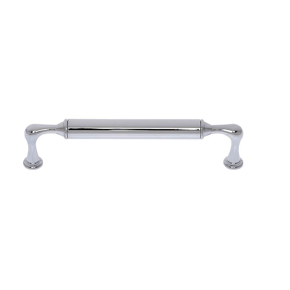 JVJ Hardware - Kingston Collection Polished Chrome Finish 128 mm c/c Pull, Composition Zamac/Steel - Polished Chrome