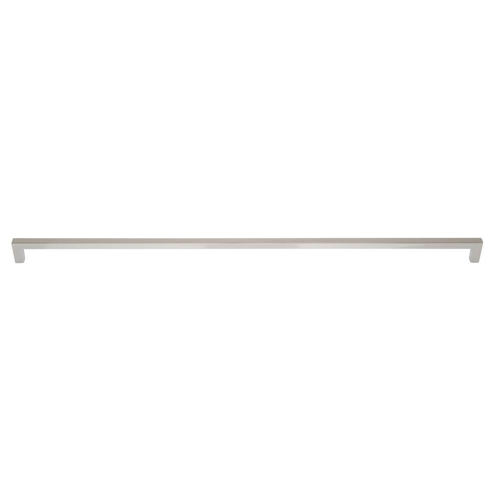 JVJ Hardware - Minimalista Collection Polished Nickel Finish 492 mm c/c Squared Ultra Thin Pull, Composition Zamac - Polished Nickel
