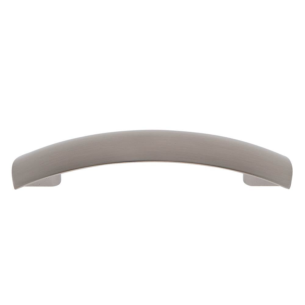 JVJ Hardware - Teres Collection Satin Nickel Finish 96 mm c/c Drooped Pull, Composition Zamac - Satin Nickel
