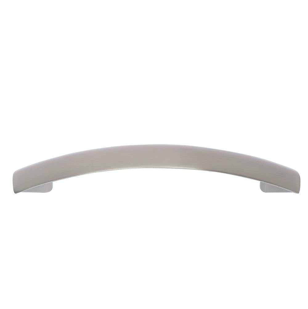 JVJ Hardware - Teres Collection Satin Nickel Finish 128 mm c/c Drooped Pull, Composition Zamac - Satin Nickel