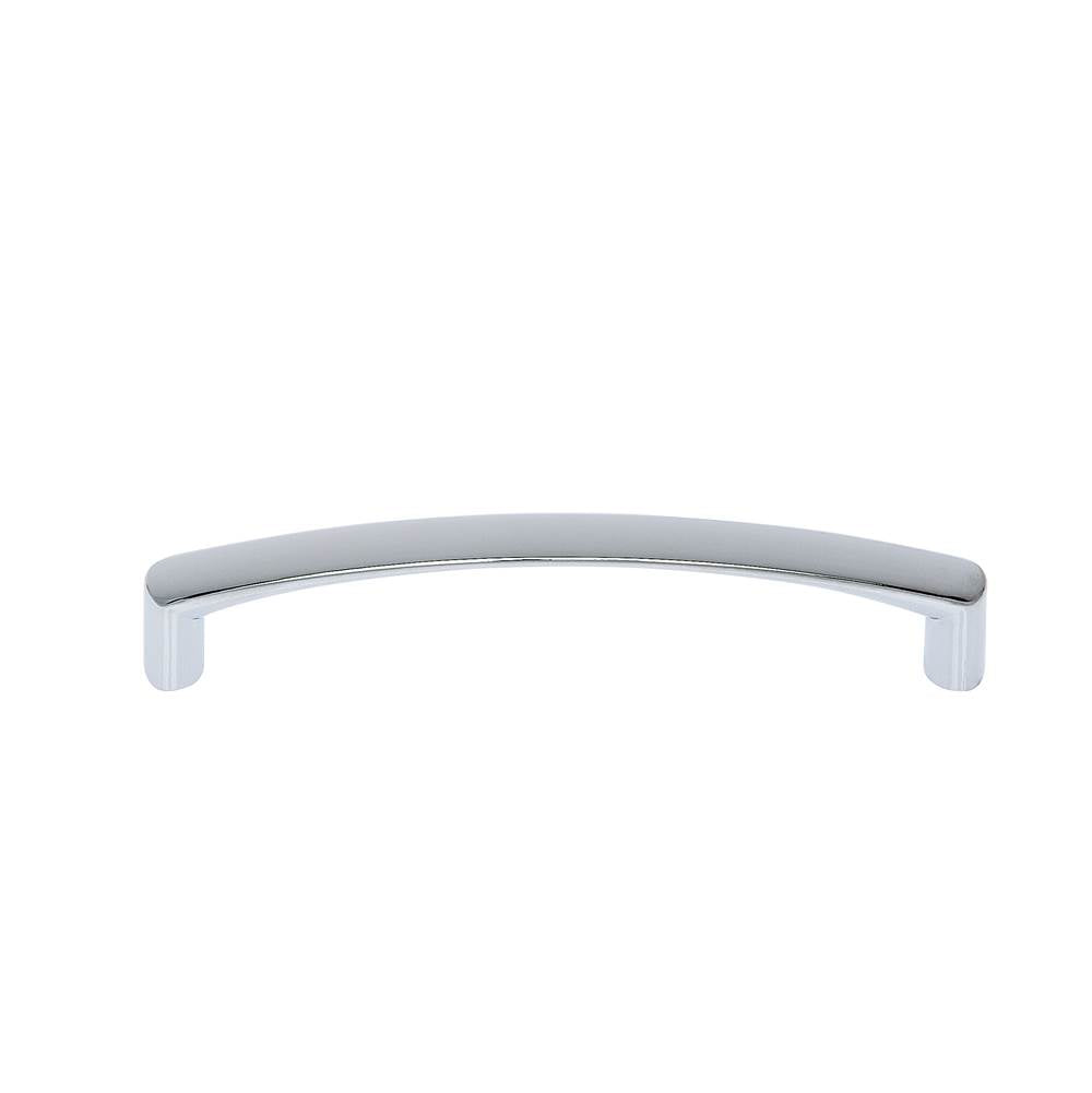 JVJ Hardware - Teres Collection Polished Chrome Finish 96 mm c/c Thin Bowed Pull, Composition Zamac - Polished Chrome