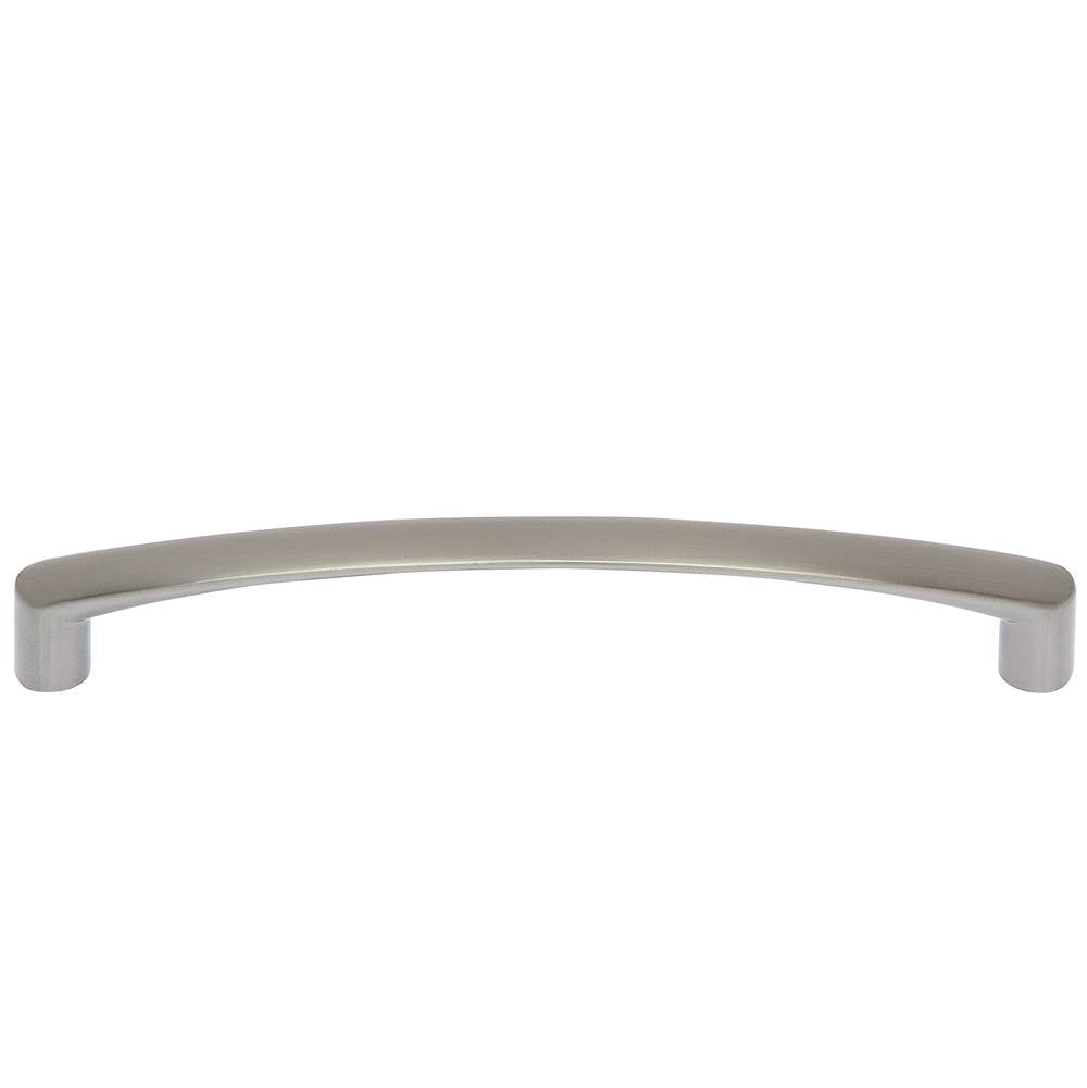JVJ Hardware - Teres Collection Satin Nickel Finish 128 mm c/c Thin Bowed Pull, Composition Zamac - Satin Nickel