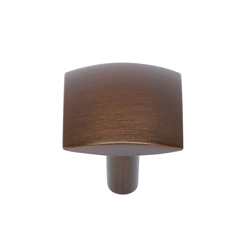 JVJ Hardware - Teres Collection Old World Bronze Finish 32 mm Drooped Knob, Composition Zamac - Old World Bronze