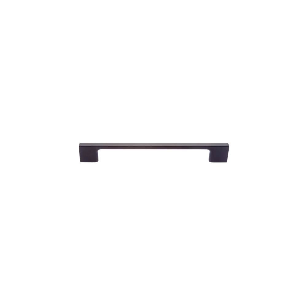 JVJ Hardware - Santorini Collection Matte Black Finish 160 mm c/c ( mm OA) Thin Profile Contemporary Pull, Composition Zamac
