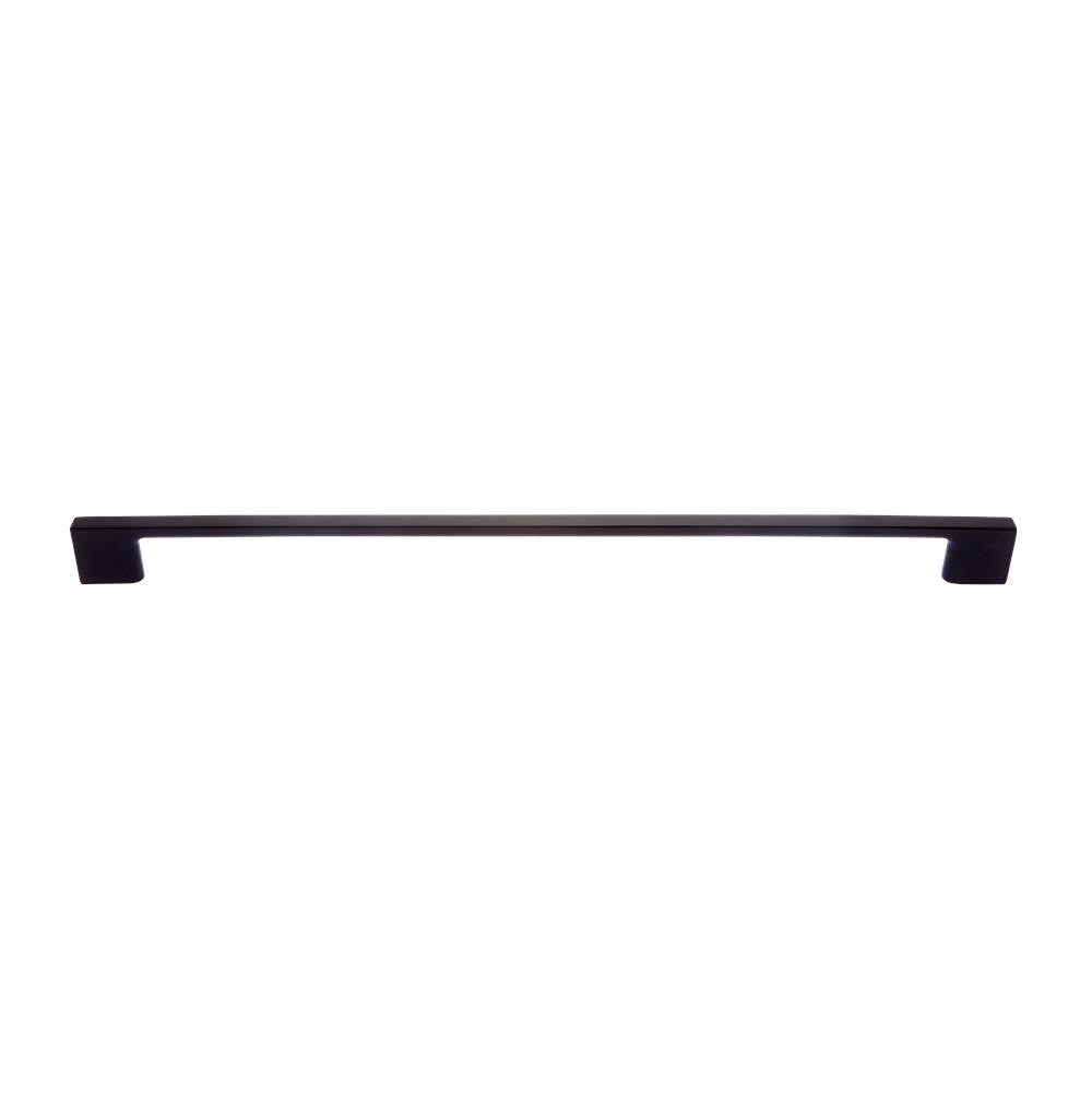 JVJ Hardware - Santorini Collection Matte Black Finish 320 mm c/c ( mm OA) Thin Profile Contemporary Pull, Composition Zamac