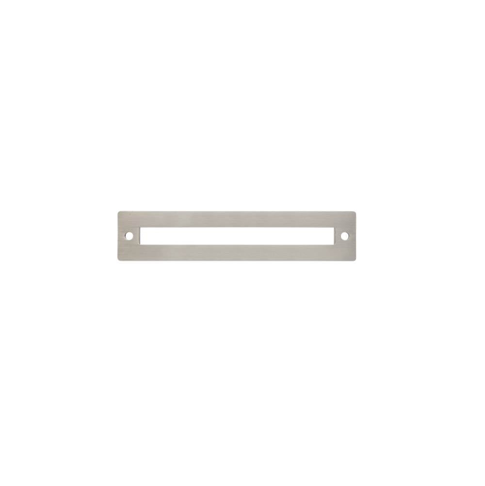 JVJ Hardware - Modplate Collection Satin Nickel Finish 128 mm c/c Squared Backplate, Composition Zamac