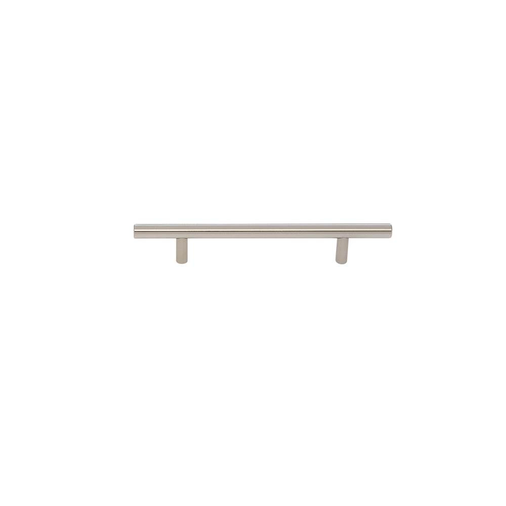 JVJ Hardware - Palermo Collection Satin Nickel Finish 5'' c/c (8'' OA) Bar Pull, Composition Steel (12 mm Diameter) - Satin Nickel