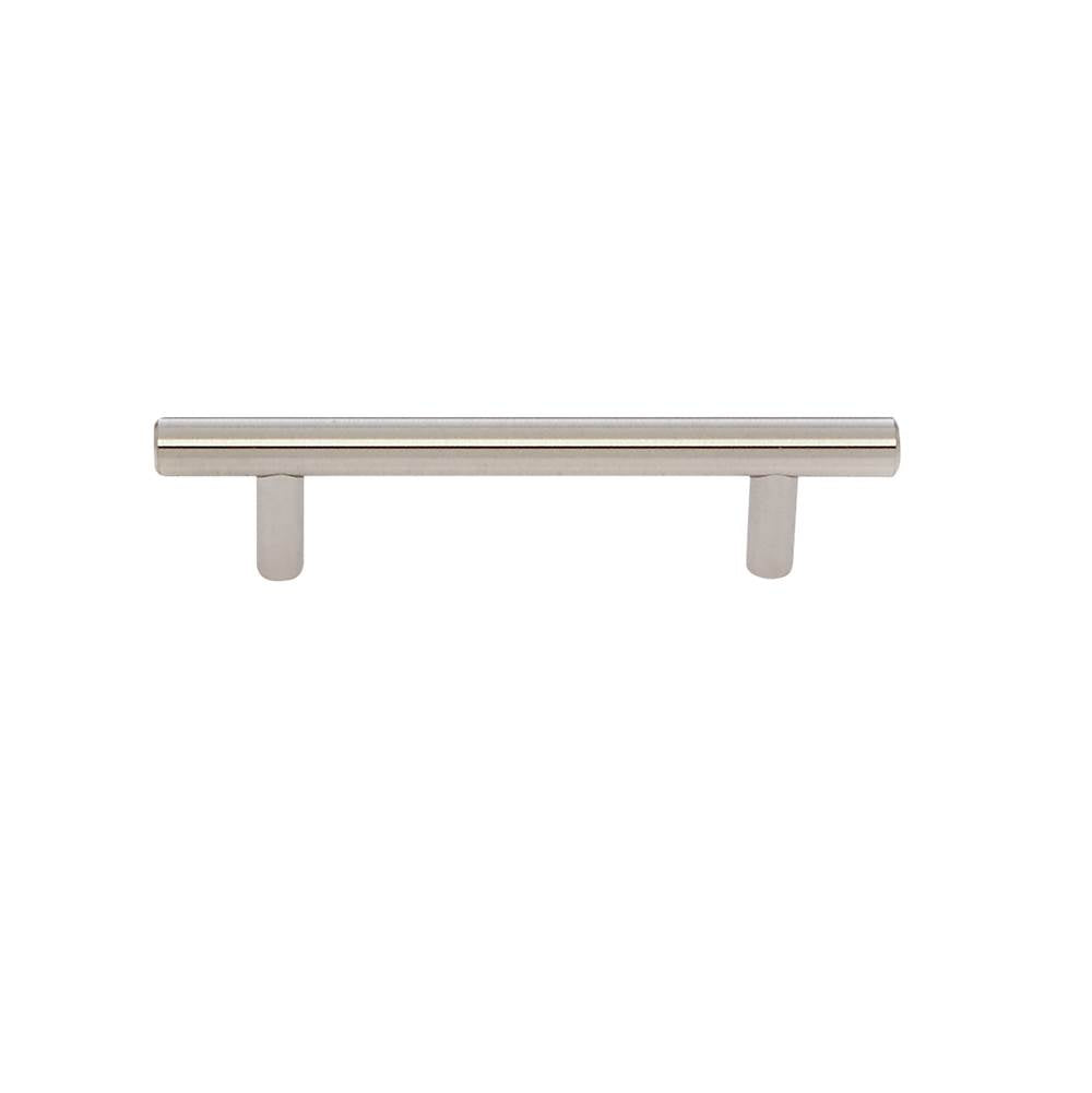 JVJ Hardware - Palermo Collection Stainless Steel Finish 96 mm c/c (144mm OA) Bar Pull, Composition Steel - Stainless Steel