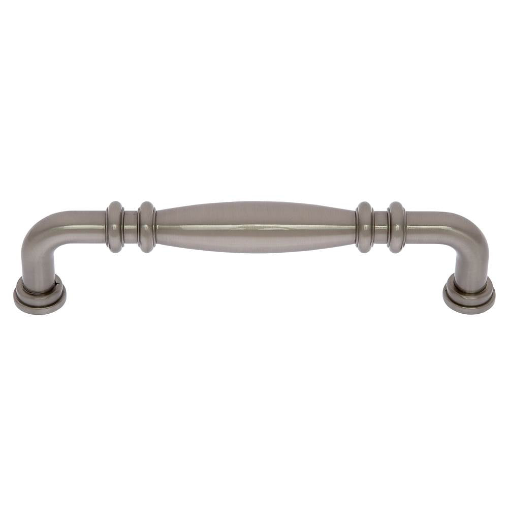 JVJ Hardware - Imperial Collection Satin Nickel Finish 8'' c/c Refrigerator Knuckle Pull, Composition Zamac - Satin Nickel