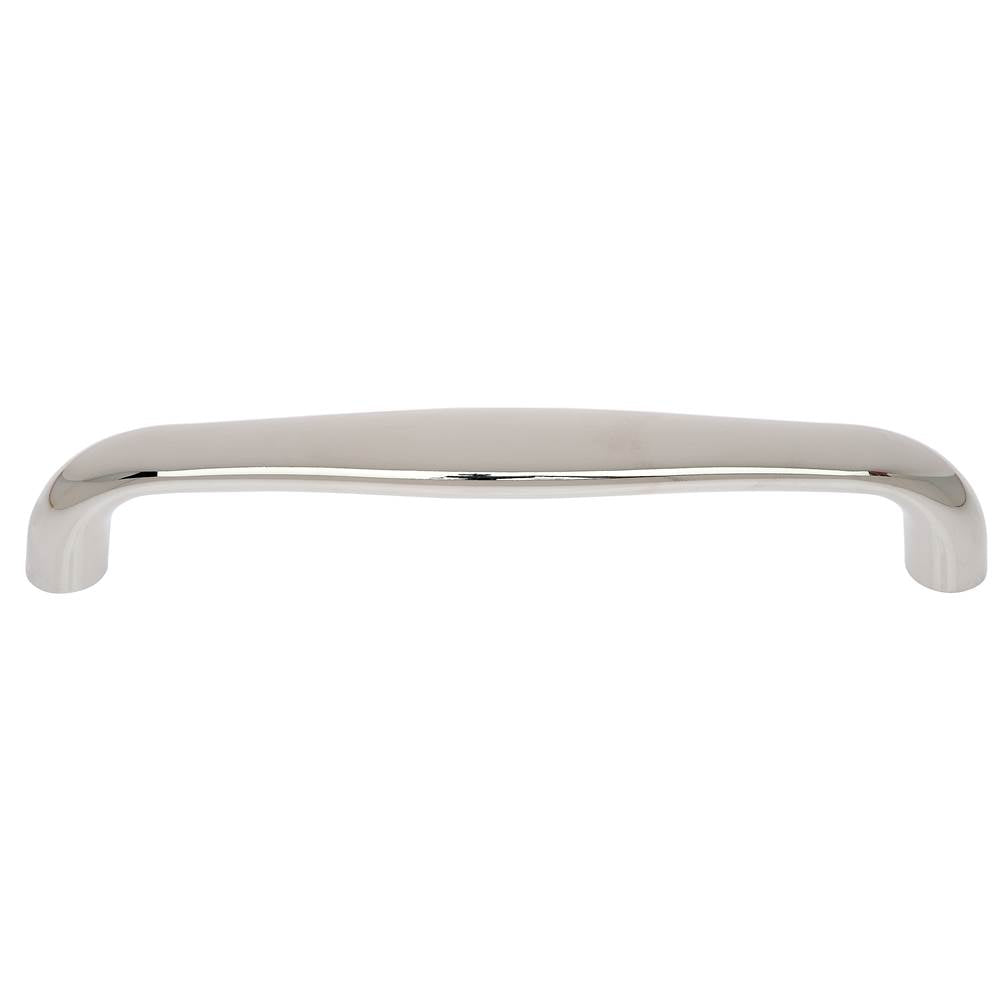 JVJ Hardware - Princeton Collection Polished Nickel Finish 12'' c/c Refrigerator Smooth Pull, Composition Zamac - Polished Nickel