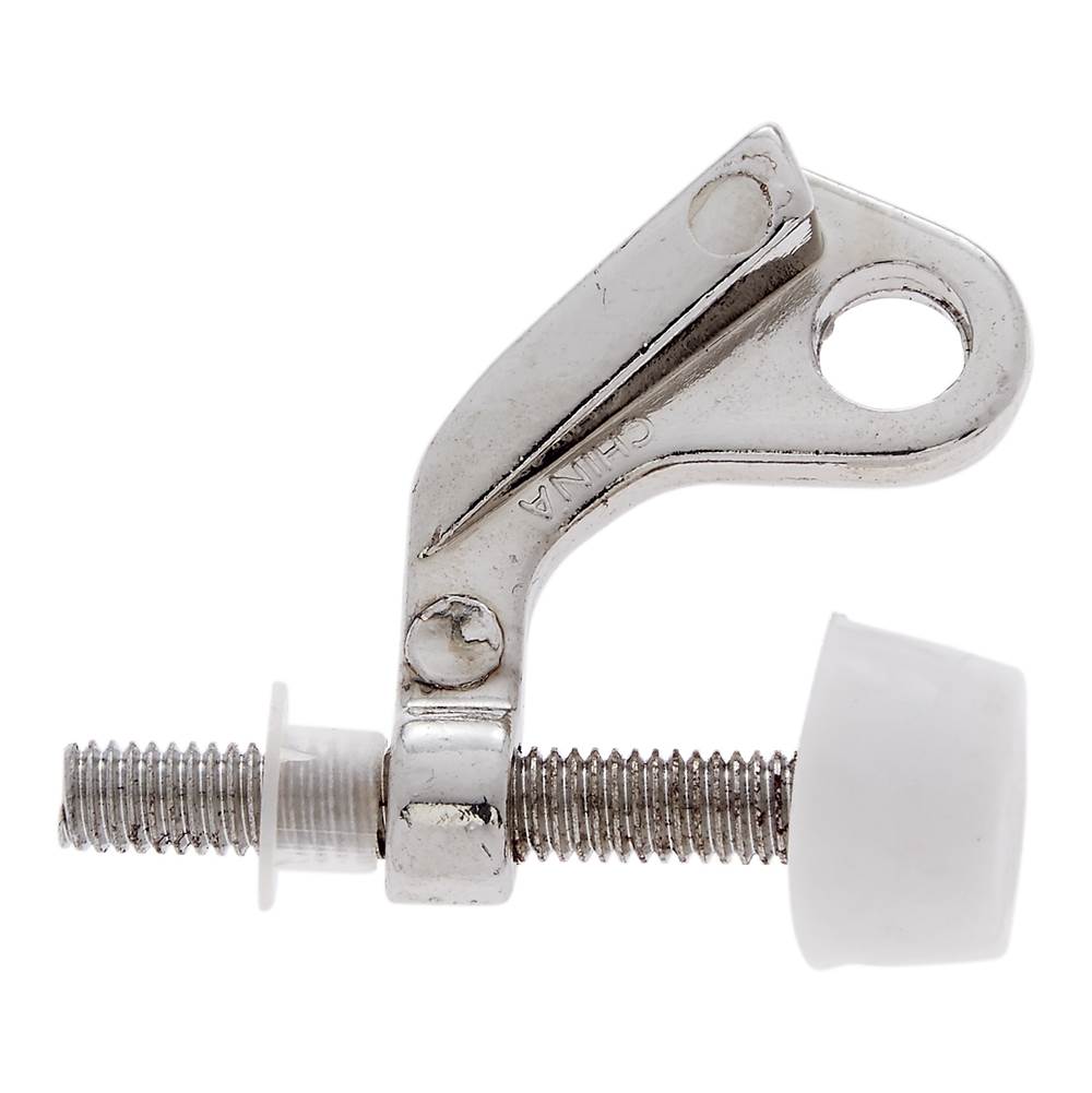 JVJ Hardware - Polished Chrome Finish DoorSaver (Poly-Bagged), Composition Zamac - Polished Chrome
