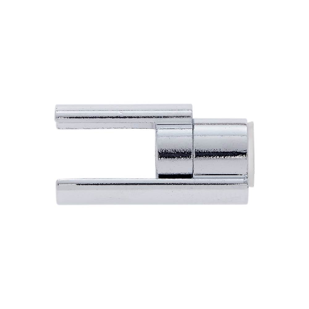 JVJ Hardware - Polished Chrome Finish DoorSaver III (Poly- Bagged), Composition Zamac - Polished Chrome