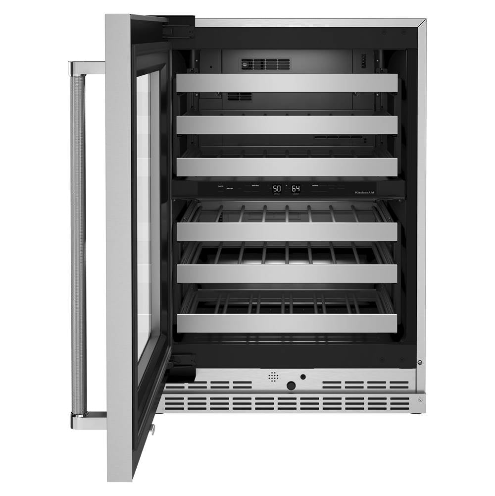 24 Kad Left Undercounter Wine Cellar