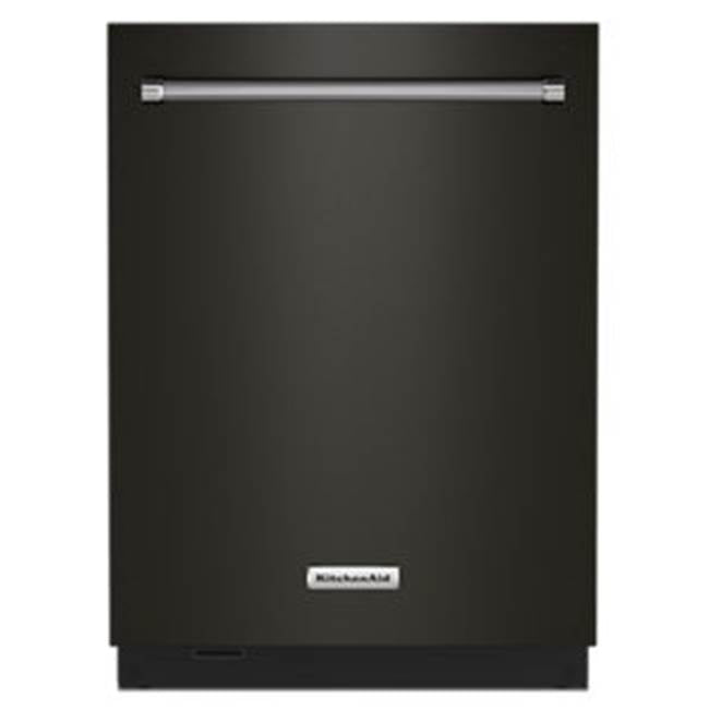 Kitchen Aid - Freeflex 3Rd Level Rack, 6 Cycles, 7 Options, Fully Integrated, 44 Dba, Premium Adjusters, Microfiltration - Black Stainless