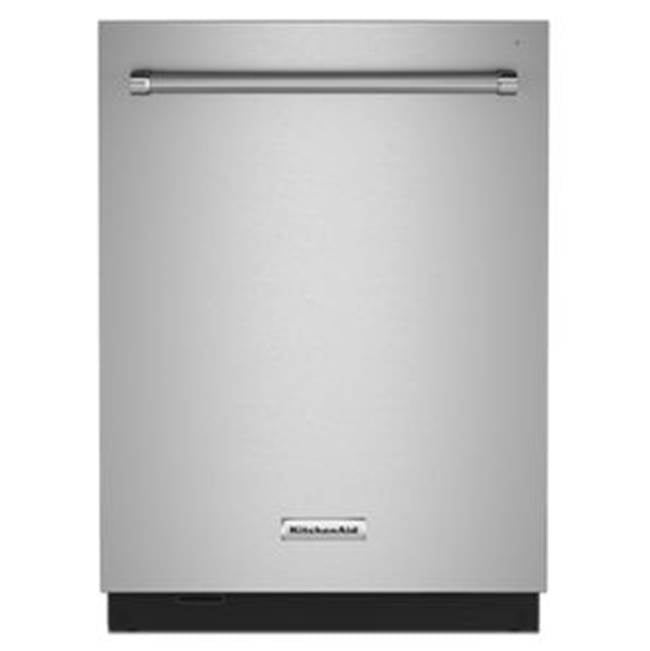 Kitchen Aid - Freeflex 3Rd Level Rack, 6 Cycles, 7 Options, Fully Integrated, 44 Dba, Premium Adjusters, Microfiltration - Stainless Steel