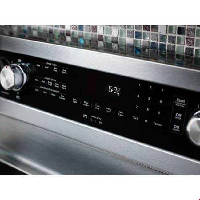 30 in. Self-Cleaning Convection Freestanding Electric Double Oven Range