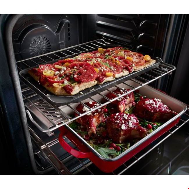 30 in. Self Cleaning Convertible Ceramic Glass Freestanding Electric Range