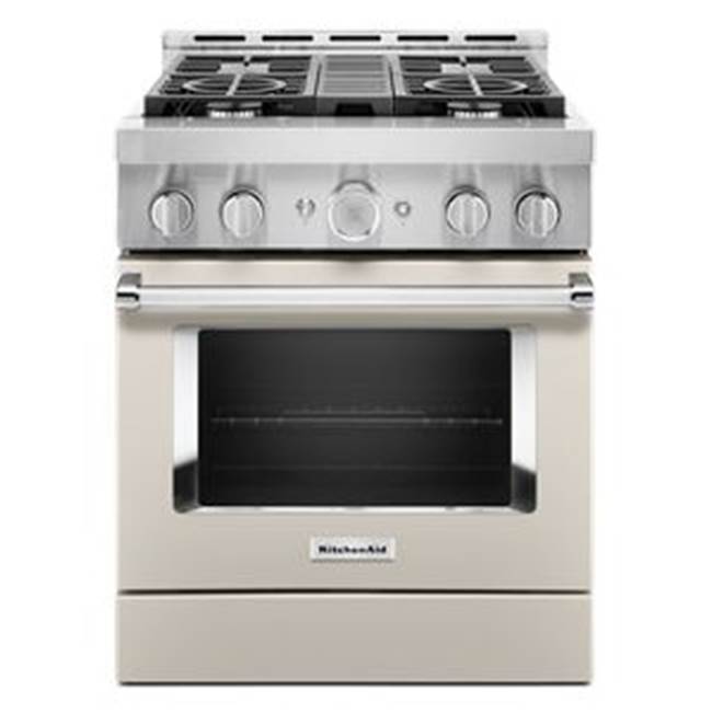 Kitchen Aid - 30'' Gas Commercial Style Range - Milkshake