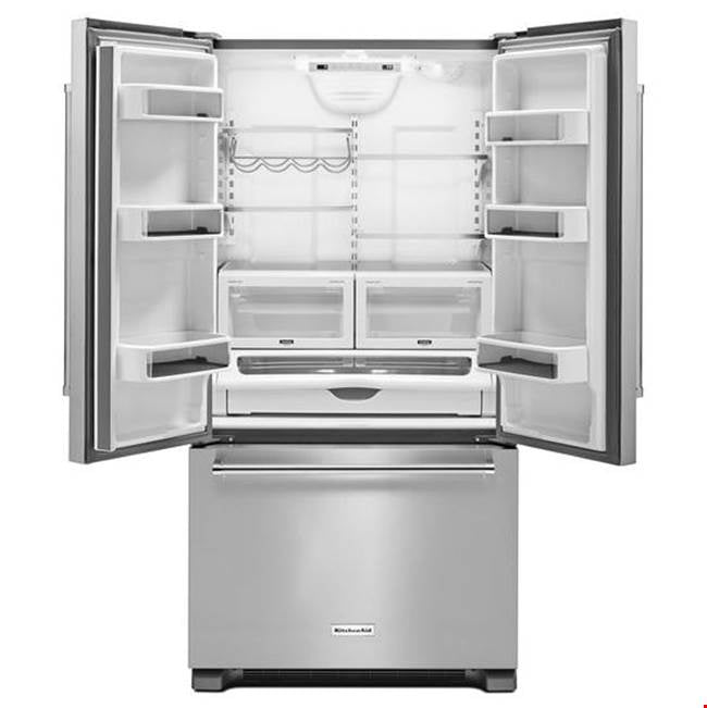 22 cu.ft. Counter-Depth French Door Bottom-Freezer Refrigerator