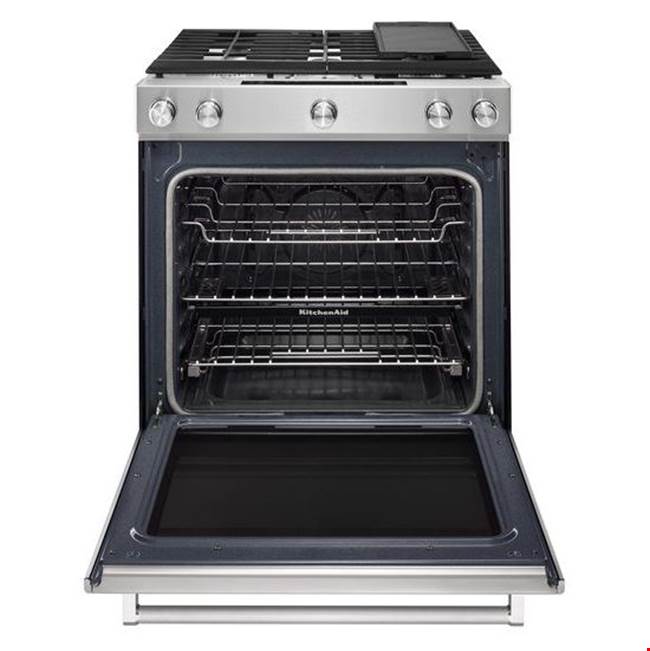 30 in. Self-Cleaning Convection Slide-In Dual Fuel Range