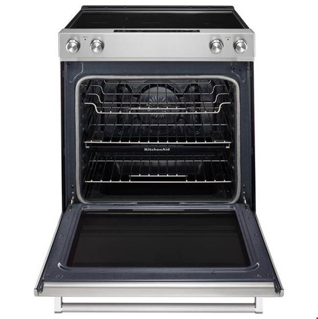 30 in. Self-Cleaning Ceramic Glass Cooktop Slide-In Electric Range