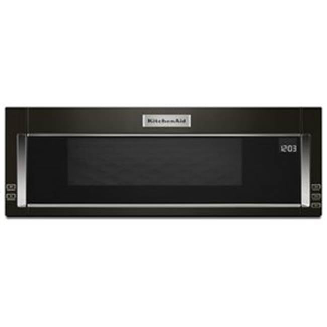 Kitchen Aid - Microwave, Hood, Combination - Black Stainless