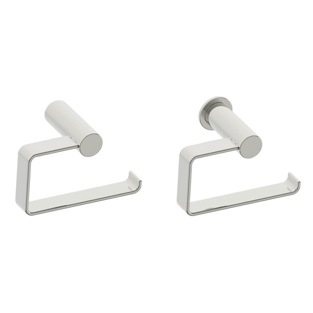 Kartners - PORTO - Drop Toilet Paper Holder-Polished Nickel - Polished Nickel
