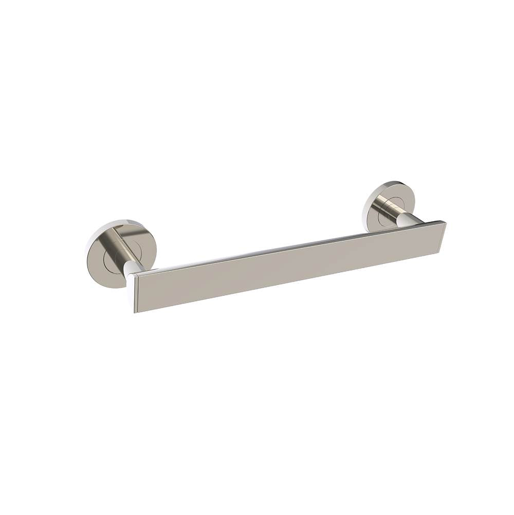 Kartners - PORTO - 12-inch Grab Bar-Polished Nickel - Polished Nickel