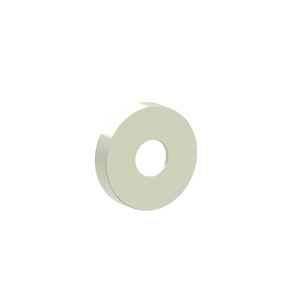 Kartners - PORTO - 48mm Round Large Rosette-Polished Nickel - Polished Nickel