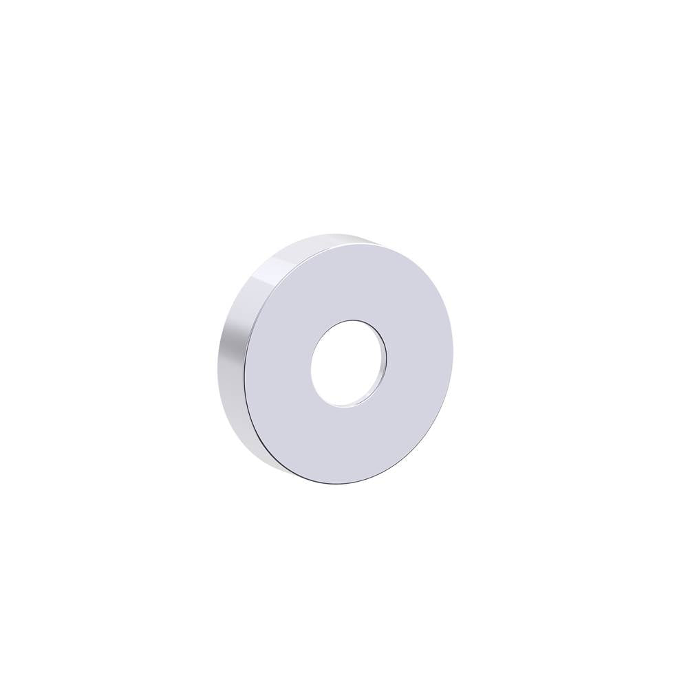 Kartners - PORTO - 48mm Round Large Rosette-Polished Chrome - Polished Chrome