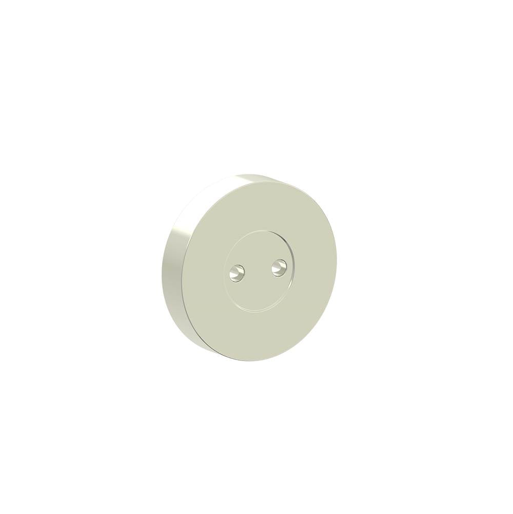 Kartners - PORTO - 40mm Round Small Rosette-Polished Nickel - Polished Nickel