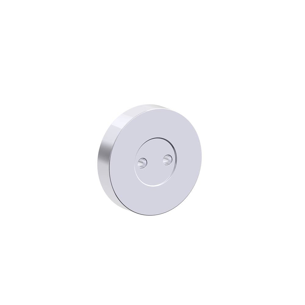 Kartners - PORTO - 40mm Round Small Rosette-Polished Chrome - Polished Chrome