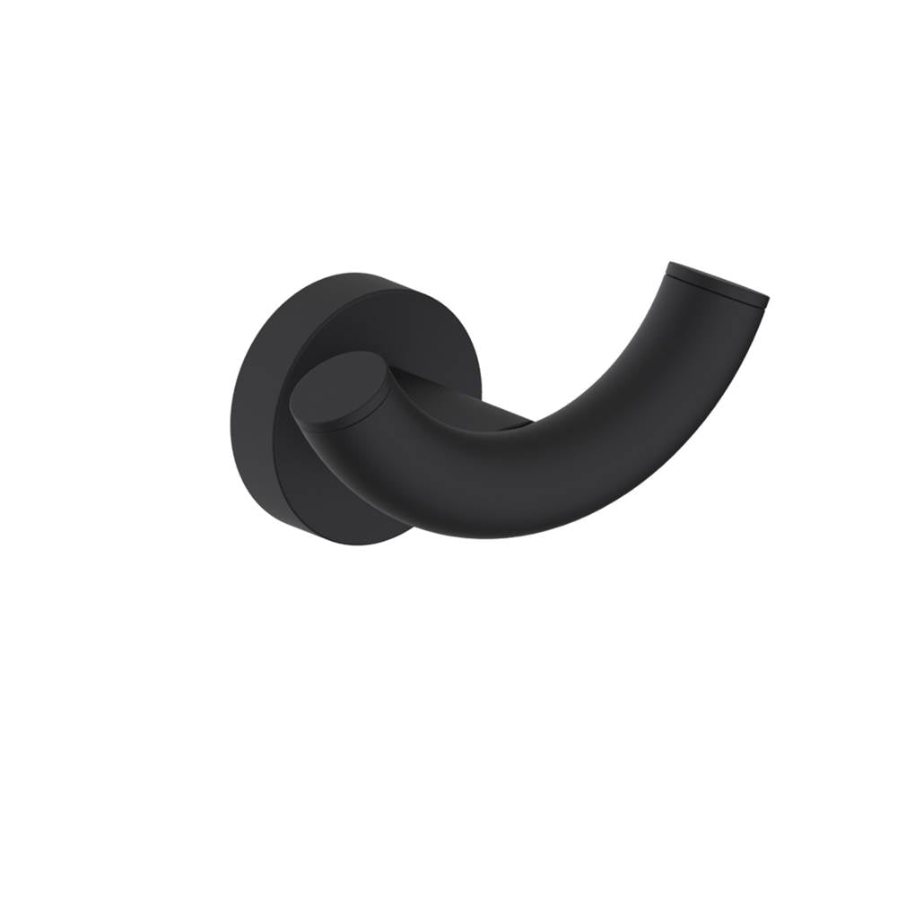 Kartners - OSLO - Towel Hook-Matte Black - Matte Black