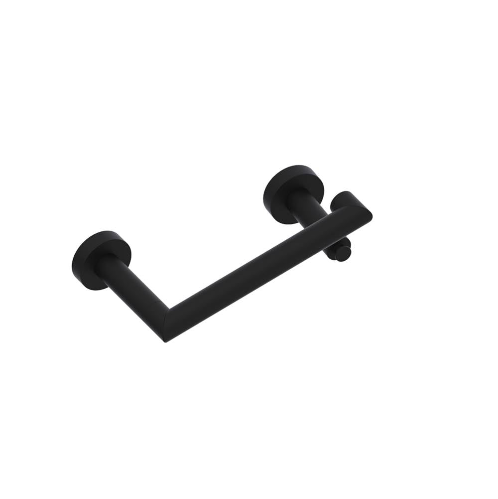 Kartners - OSLO - Pivot Toilet Paper Holder-Matte Black - Matte Black