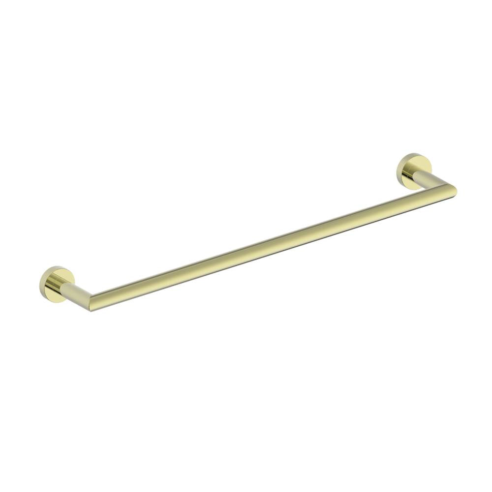 Kartners - OSLO - 18-inch Bathroom Towel Bar-Polished Brass - Polished Brass