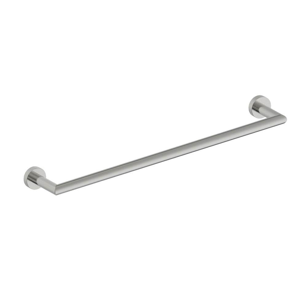 Kartners - OSLO - 18-inch Bathroom Towel Bar-Brushed Nickel - Brushed Nickel